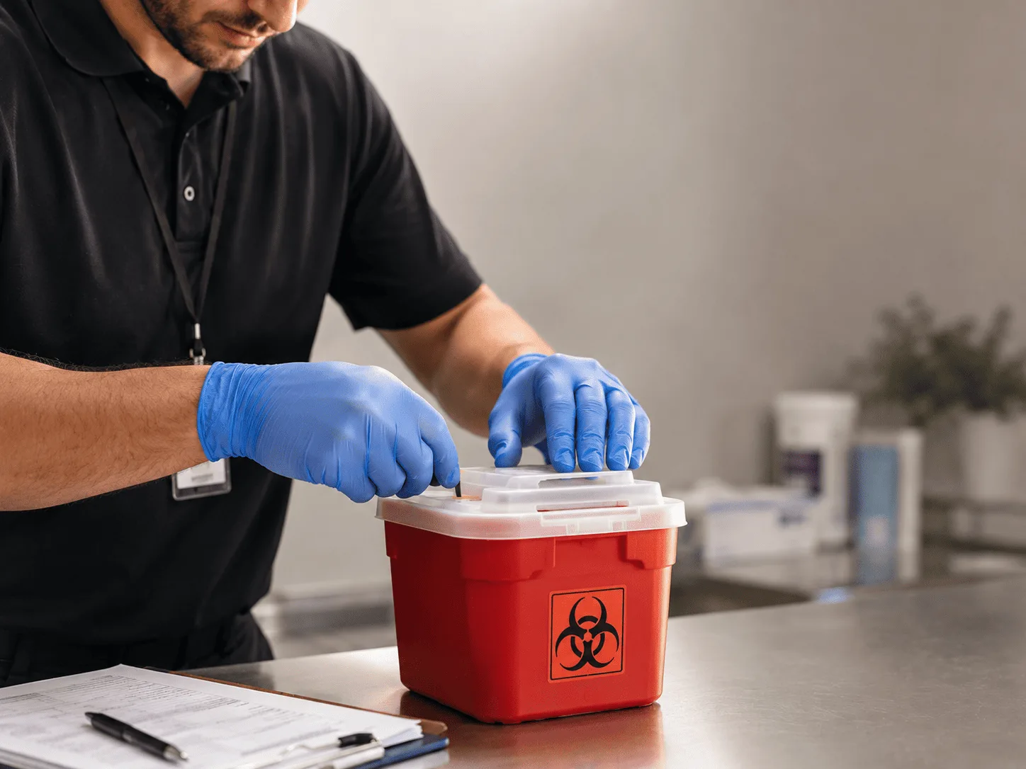 Why choose Sharps Waste Disposal in Hertel, WI